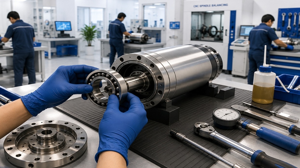 CNC Spindle Motors Manufacturer, Repair & Global Supplier - TriQuench India